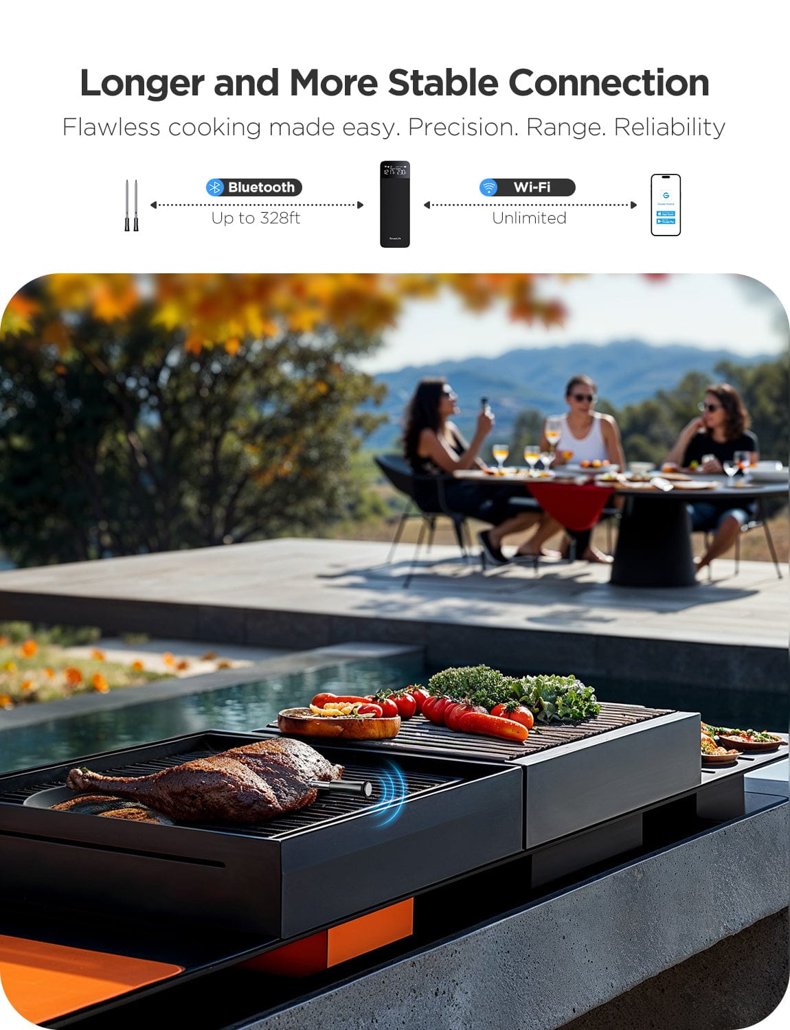 GOVEE SMART WIRELESS MEAT THERMOMETER (2-PROBE) 6974316996798