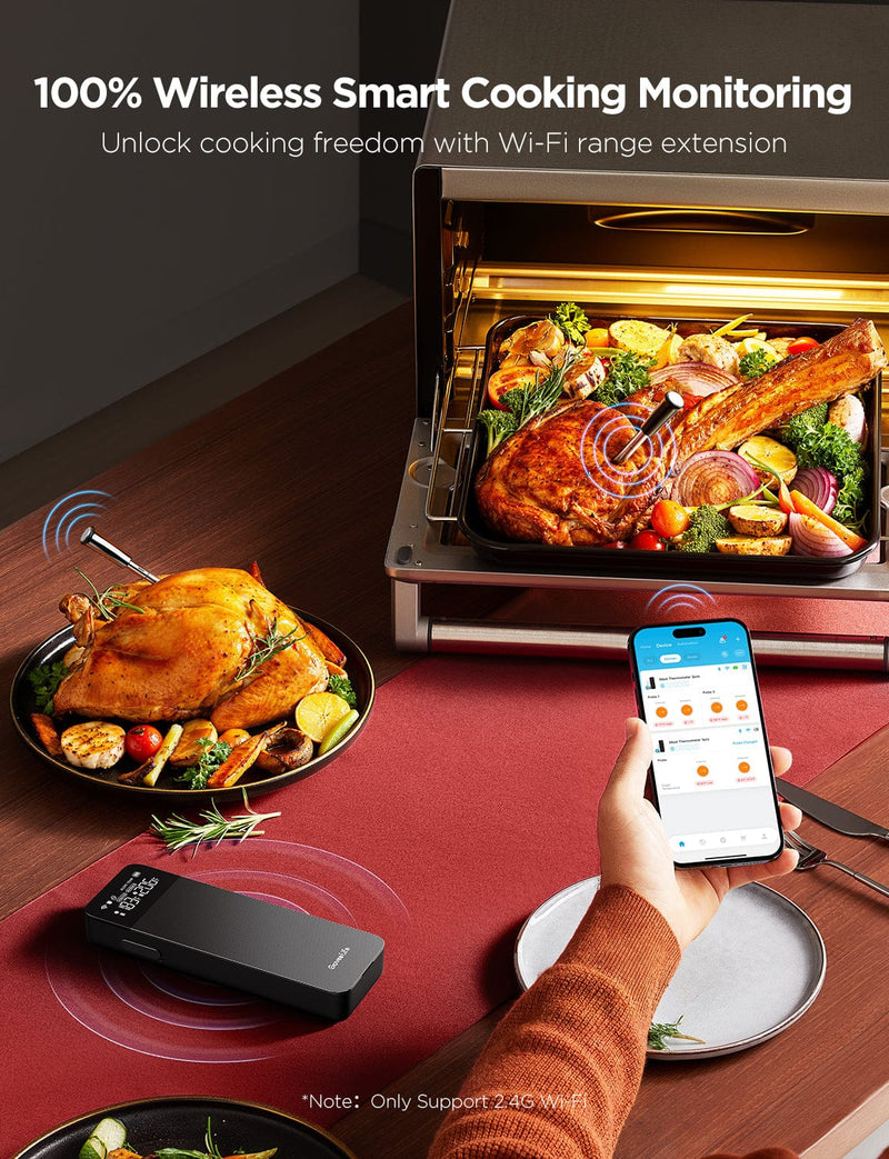 GOVEE SMART WIRELESS MEAT THERMOMETER (2-PROBE) 6974316996798