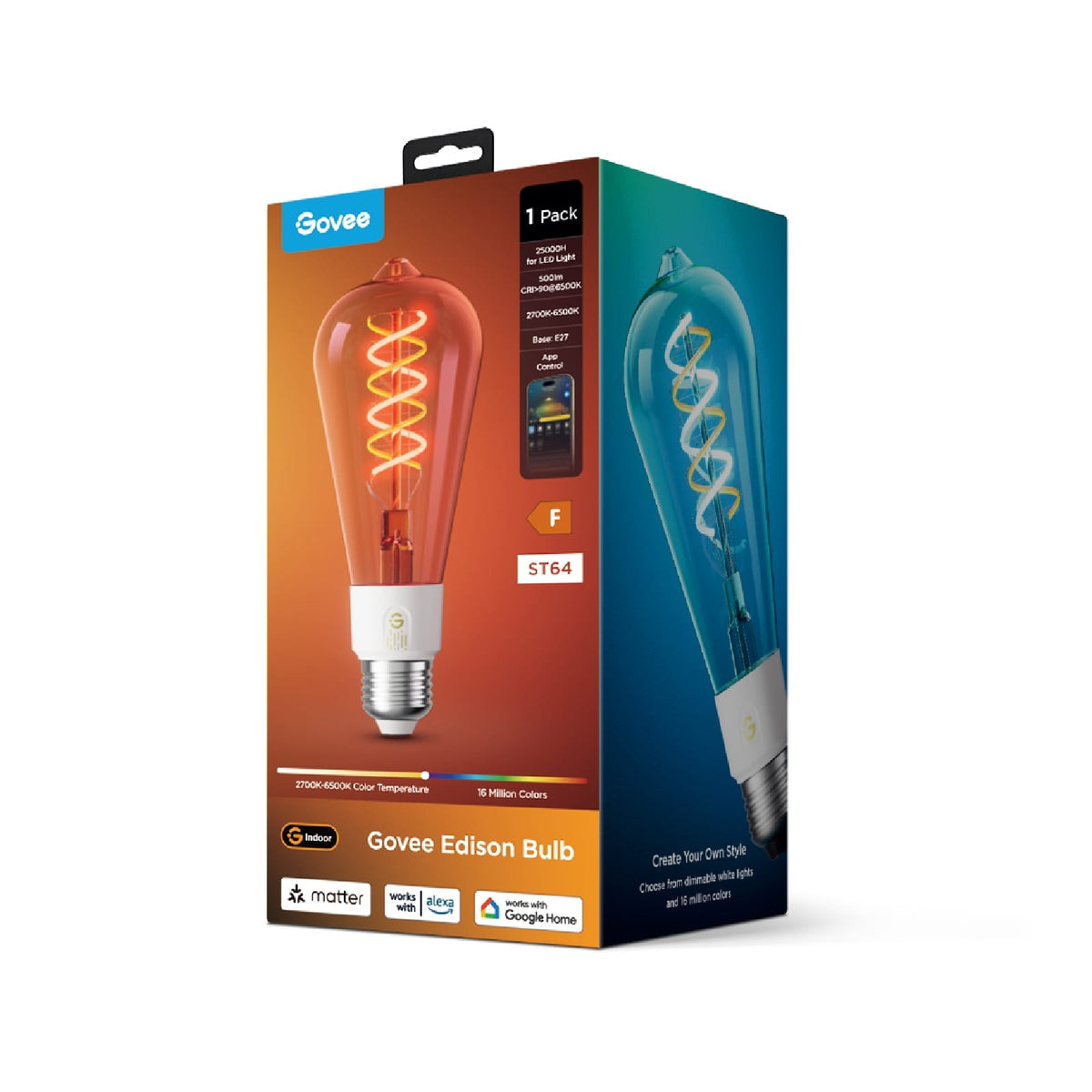 GOVEE ST19 SMART EDISON BULB E27 6974316992448