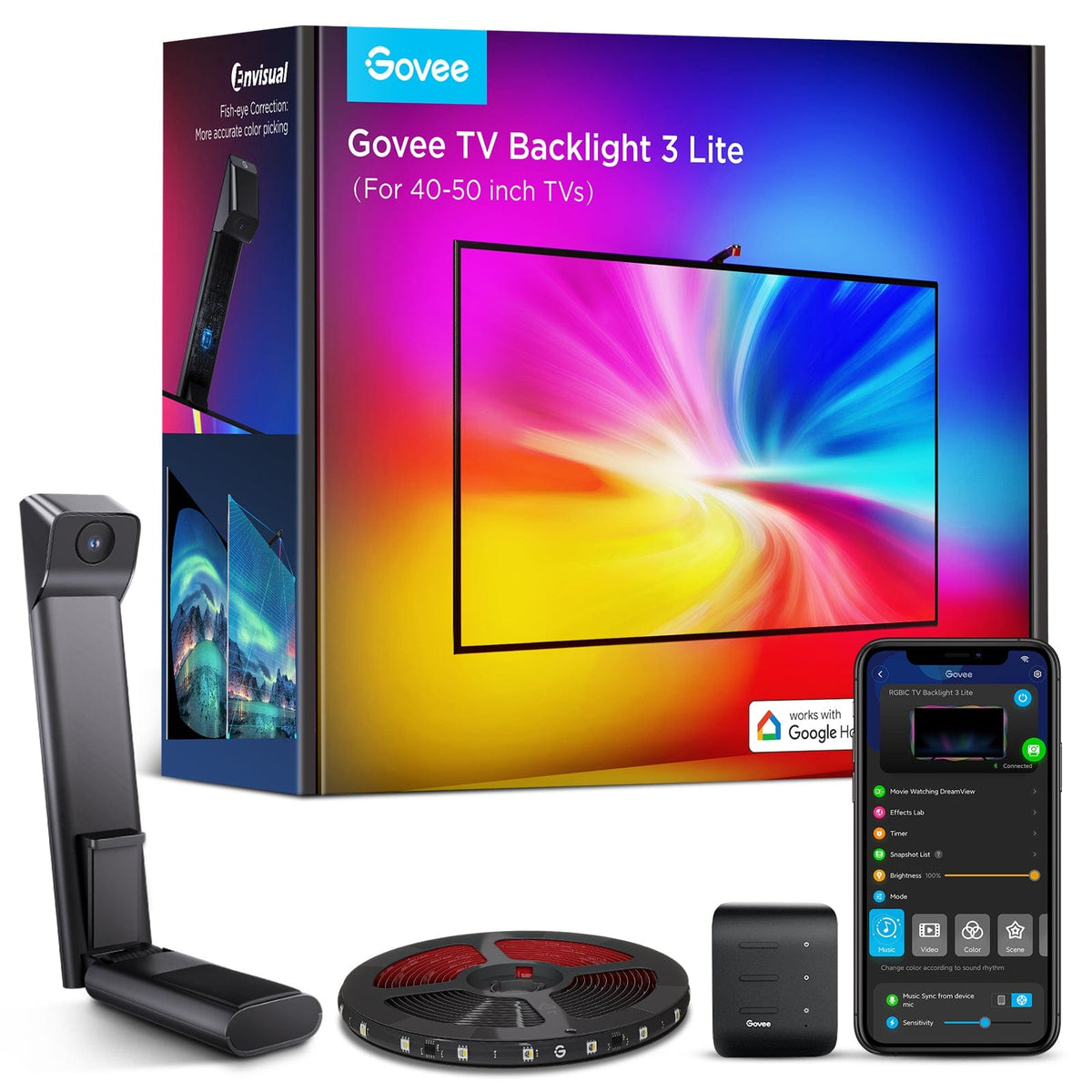 GOVEE TV BACKLIGHT 3 LITE (40-50 INCH) 6974316990284