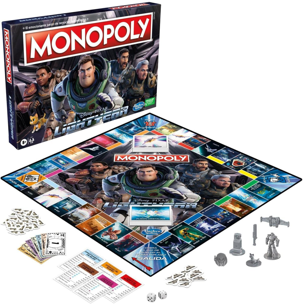 HASBRO GAMING: MONOPOLY DISNEY PIXAR LIGHTYEAR EDITION 5010996108883