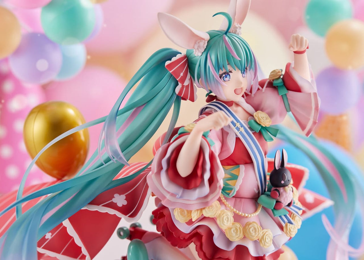 HATSUNE MIKU 1/7 SCALE FIGURE - BIRTHDAY 2021 (PRETTY RABBIT VER.) BY SPIRITALE 4988611322369