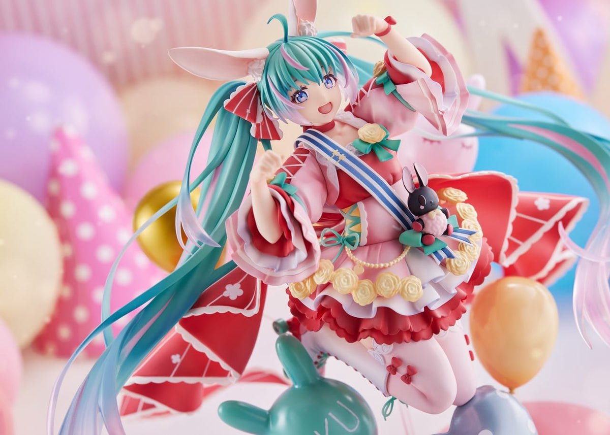 HATSUNE MIKU 1/7 SCALE FIGURE - BIRTHDAY 2021 (PRETTY RABBIT VER.) BY SPIRITALE 4988611322369