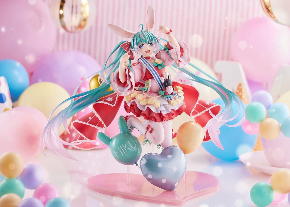 HATSUNE MIKU 1/7 SCALE FIGURE - BIRTHDAY 2021 (PRETTY RABBIT VER.) BY SPIRITALE 4988611322369