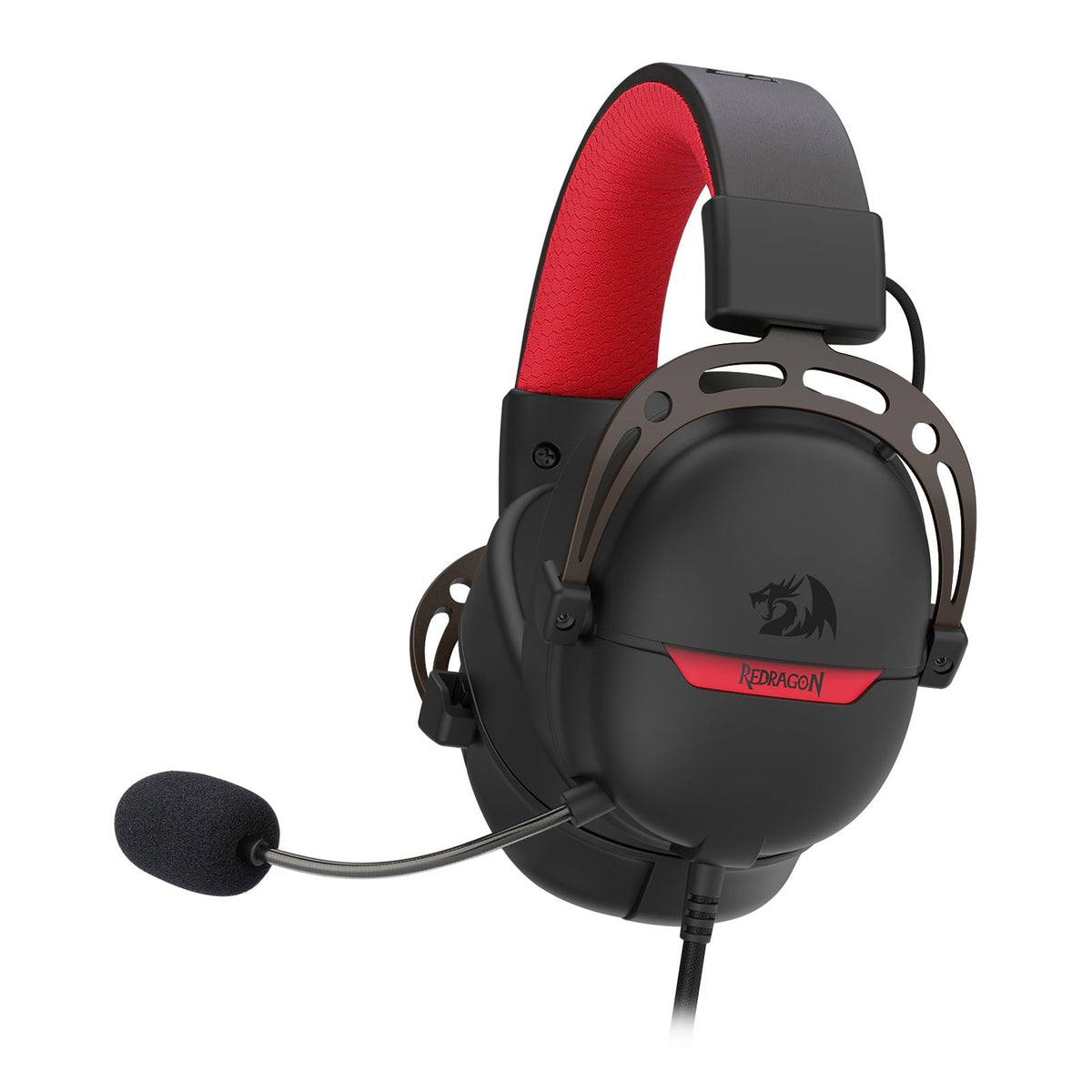 HEADSET - REDRAGON AURORA H376BR WIRED BLACK 6950376720399