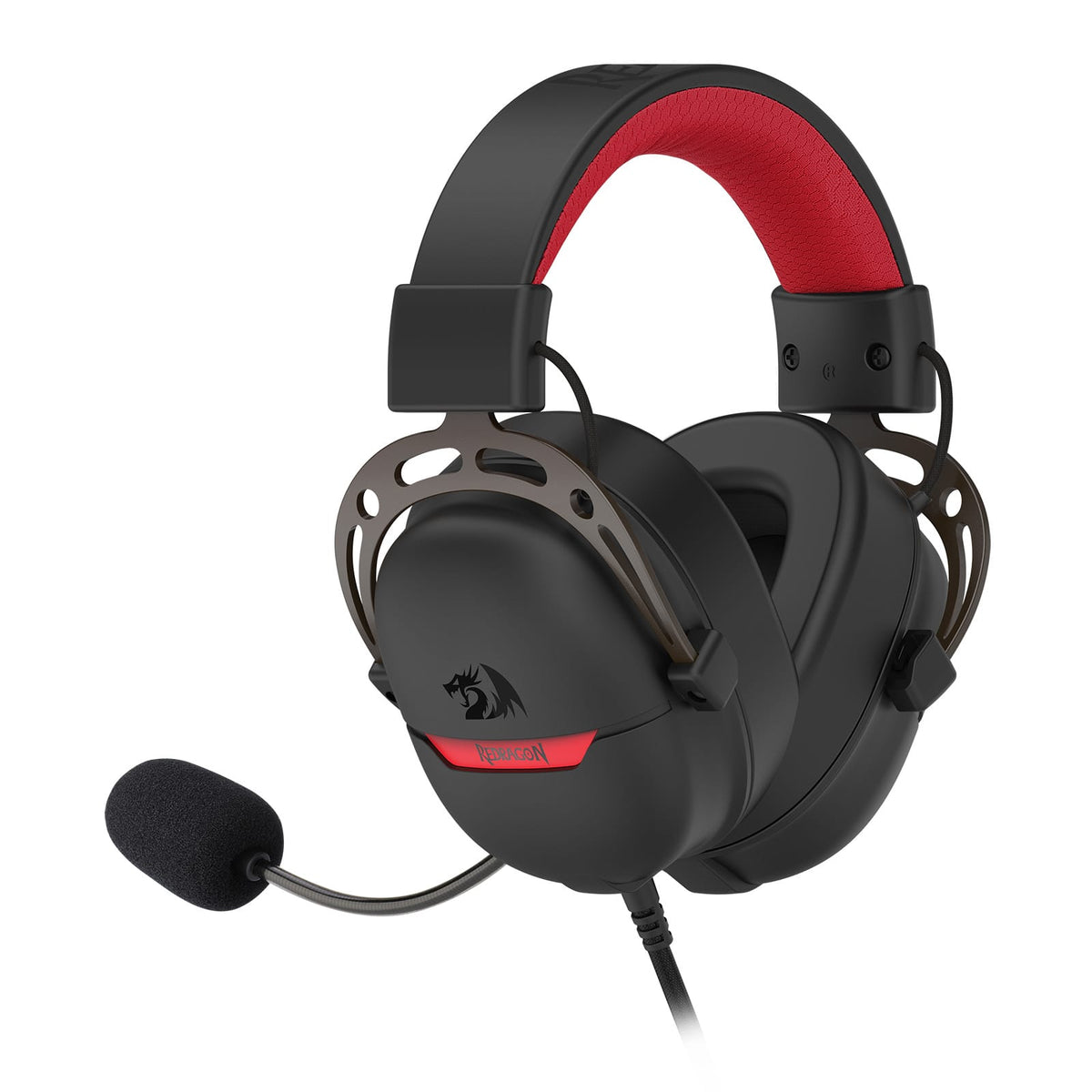 HEADSET - REDRAGON AURORA H376BR WIRED BLACK 6950376720399