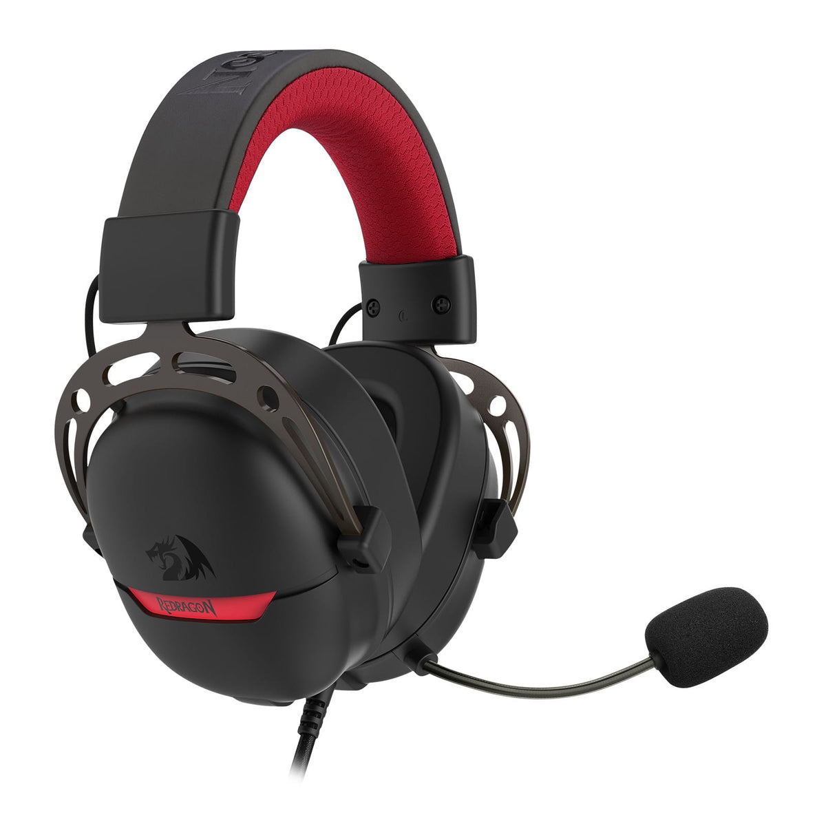 HEADSET - REDRAGON AURORA H376BR WIRED BLACK 6950376720399