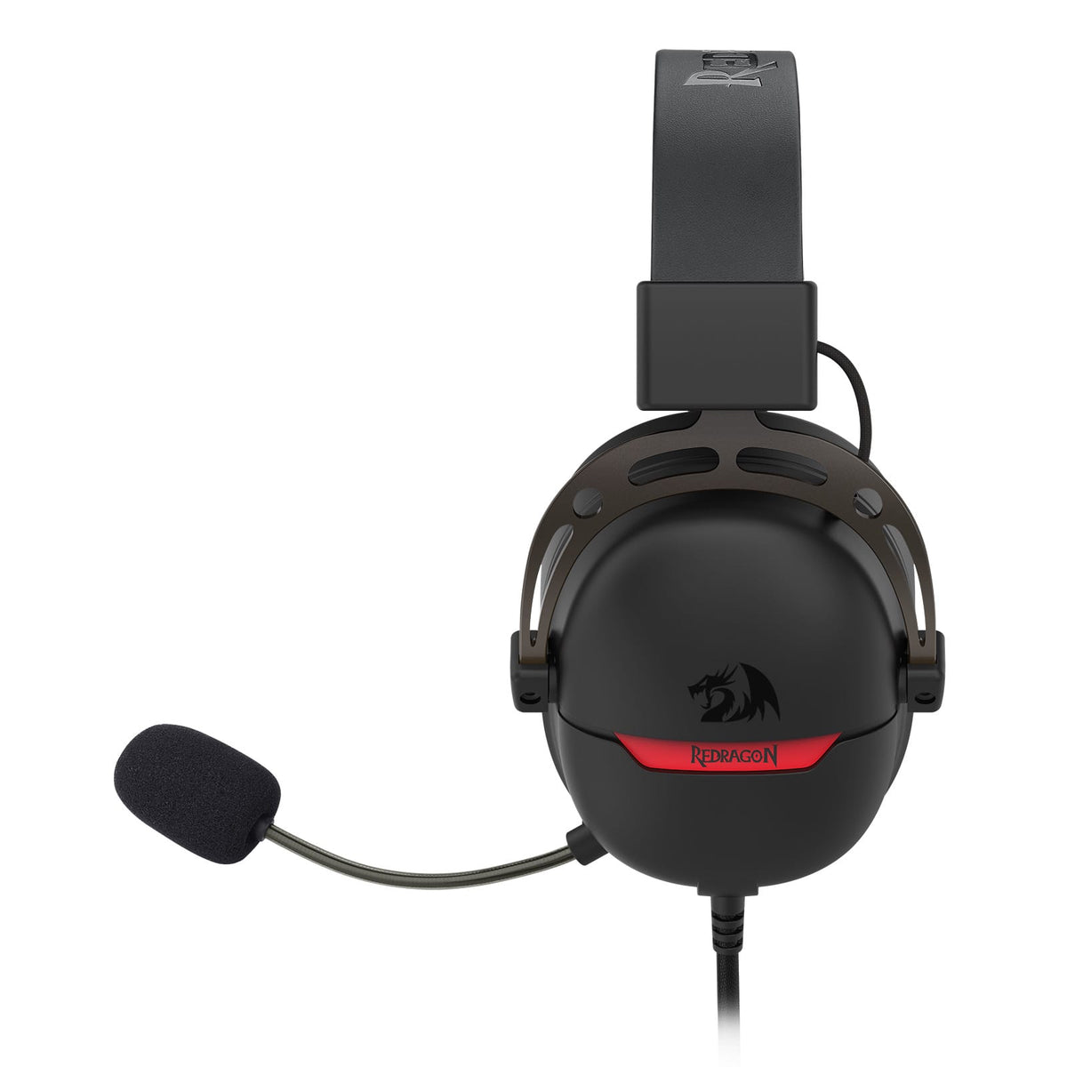 HEADSET - REDRAGON AURORA H376BR WIRED BLACK 6950376720399