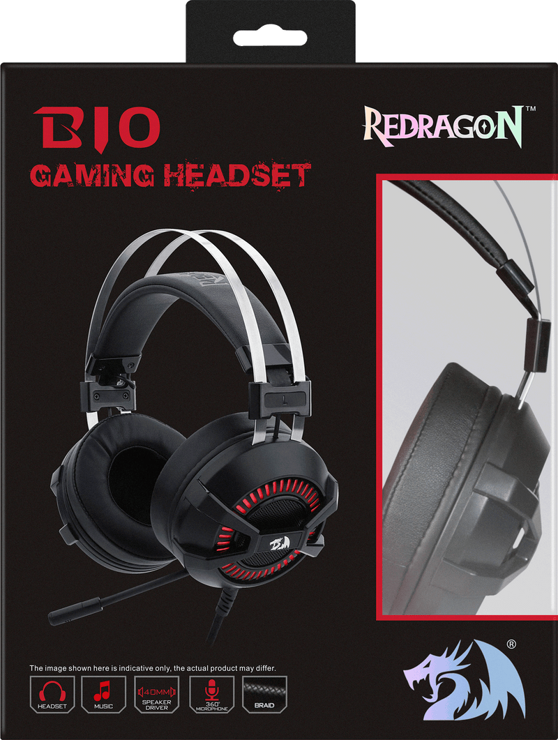 HEADSET - REDRAGON BIO H801 6950376750778