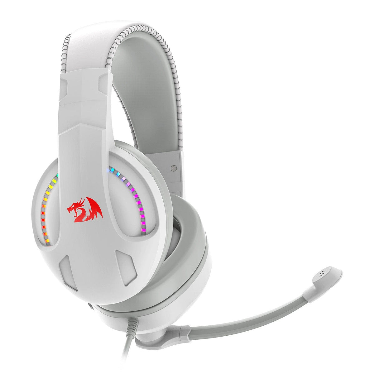 HEADSET - REDRAGON CRONUS H211W-RGB WIRED WHITE 6950376718822