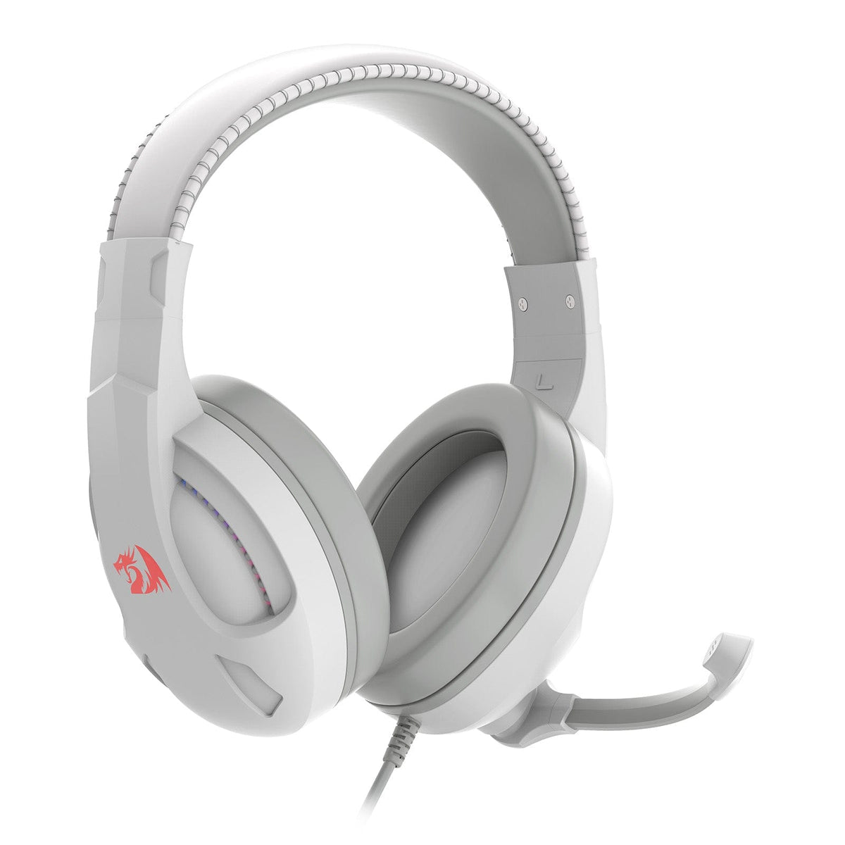 HEADSET - REDRAGON CRONUS H211W-RGB WIRED WHITE 6950376718822