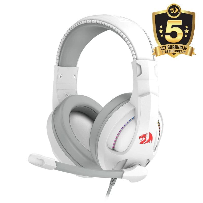 HEADSET - REDRAGON CRONUS H211W-RGB WIRED WHITE 6950376718822