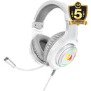 HEADSET - REDRAGON HYLAS H260 RGB WHITE 6950376708403