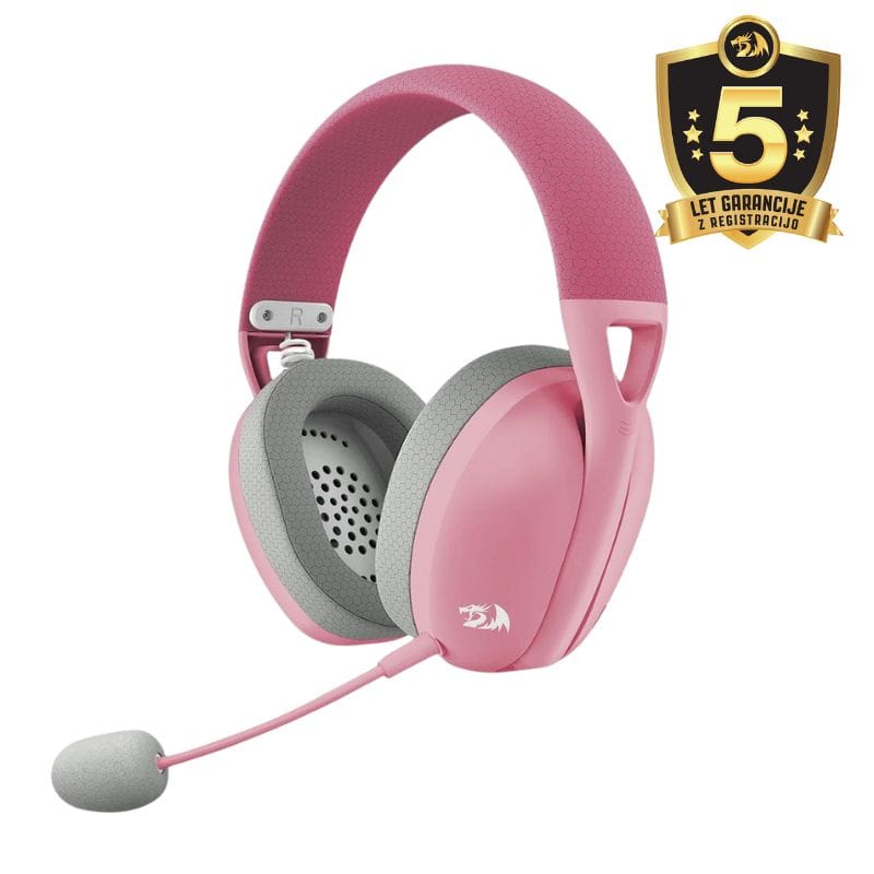 HEADSET - REDRAGON IRE H848 WIRELESS PINK 6950376719102