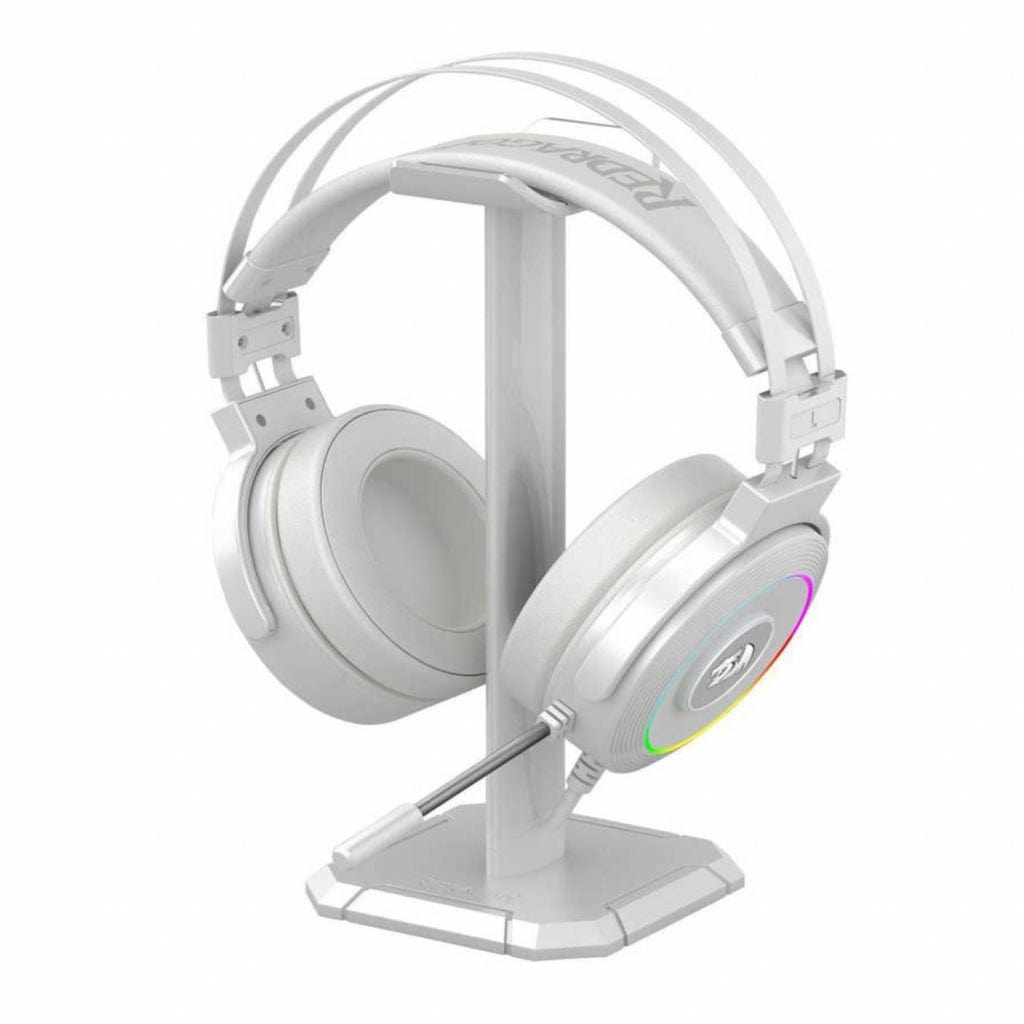 HEADSET - REDRAGON LAMIA 2 H320 RGB WITH STAND - WHITE 6950376778857