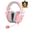 HEADSET - REDRAGON ZEUS-X PINK 6950376708656