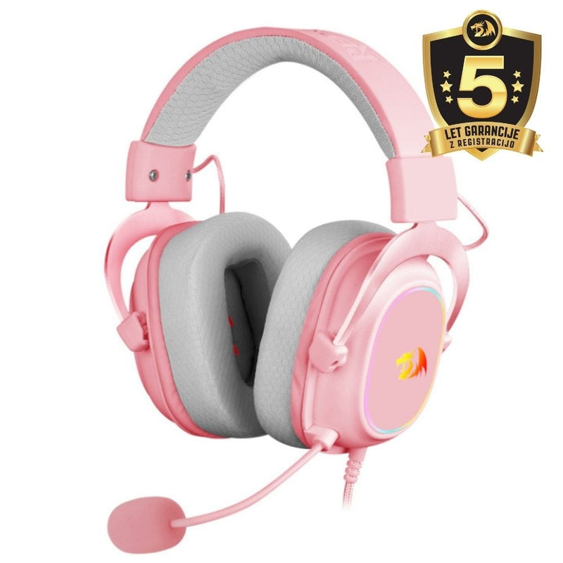 HEADSET - REDRAGON ZEUS-X PINK 6950376708656