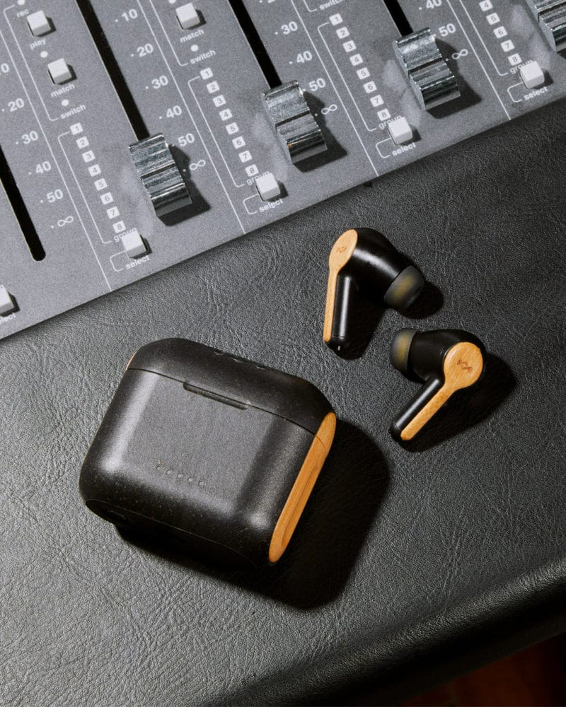 House of Marley REBEL SIGNATURE BLACK TRUE WIRELESS EARBUDS slušalke 846885010341