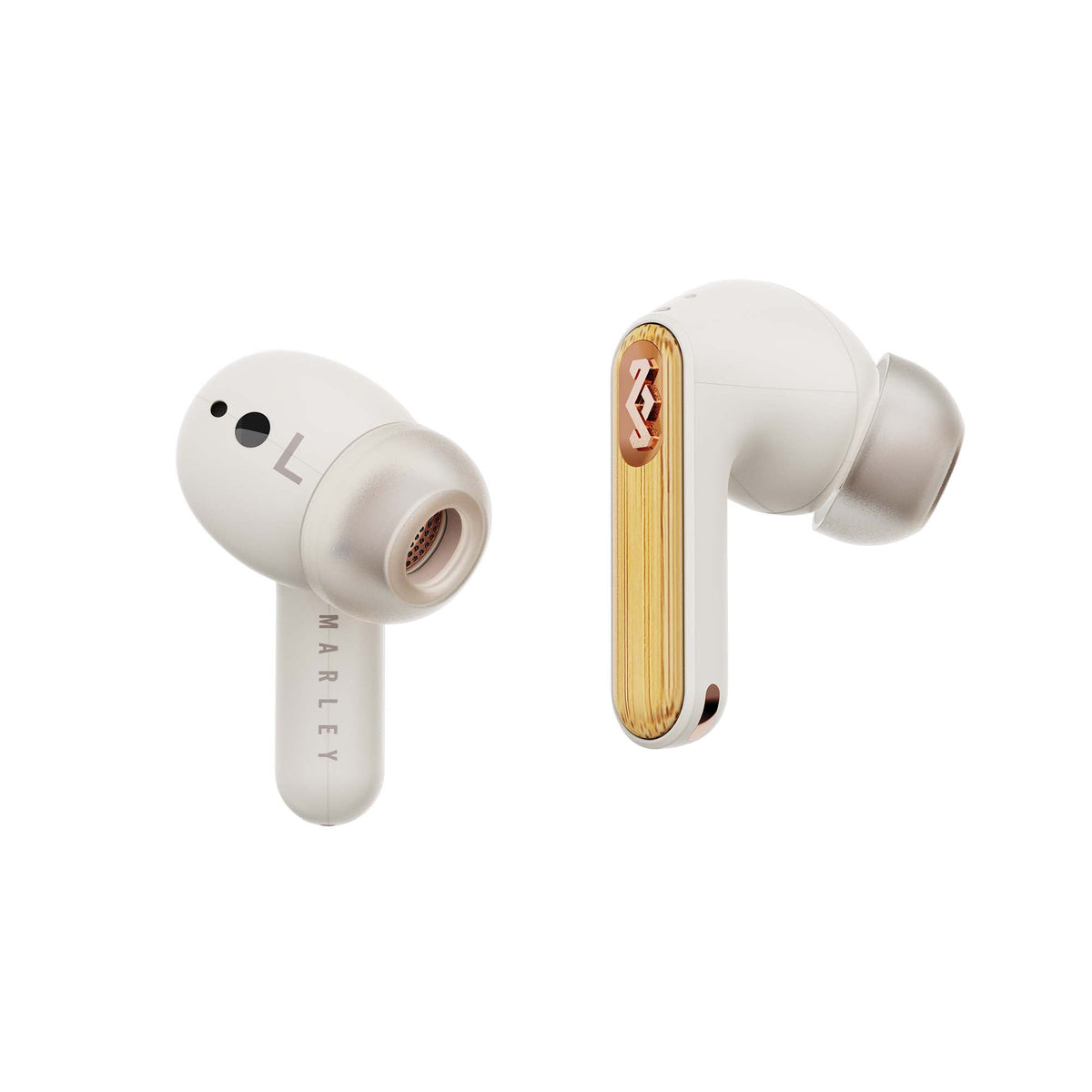 HOUSE OF MARLEY REDEMPTION ANC 2 CREAM TRUE WIRELESS EARBUDS 846885010556