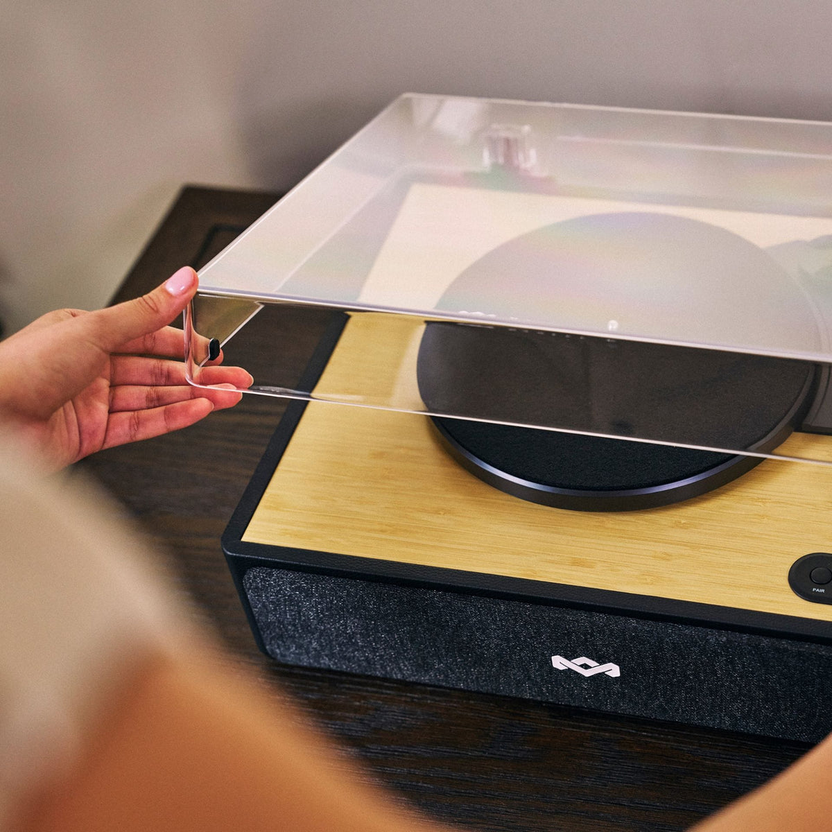 HOUSE OF MARLEY RISE UP ALL-IN-ONE TURNTABLE 846885011744