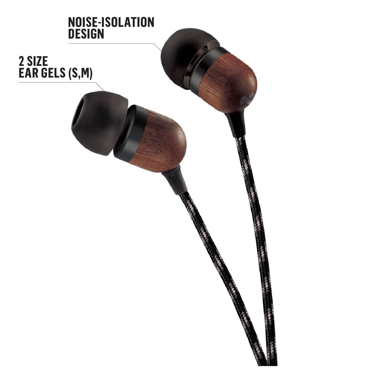House of Marley Smile Jamaica in-ear headphones - black - DAMAGED BOX 3200000002548