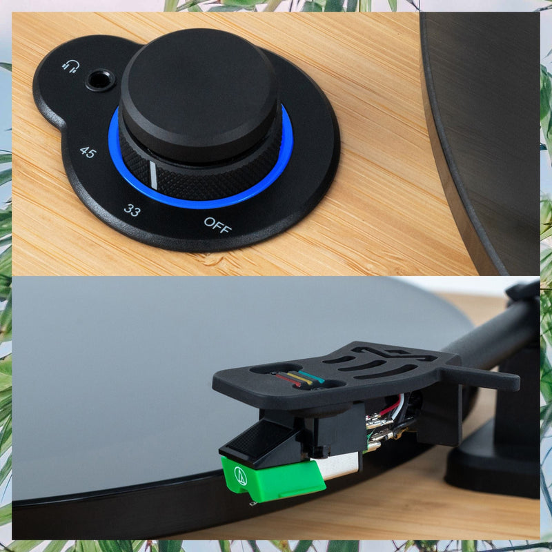 HOUSE OF MARLEY STIR IT UP LUX WIRELESS TURNTABLE SIGNATURE BLACK 846885010976