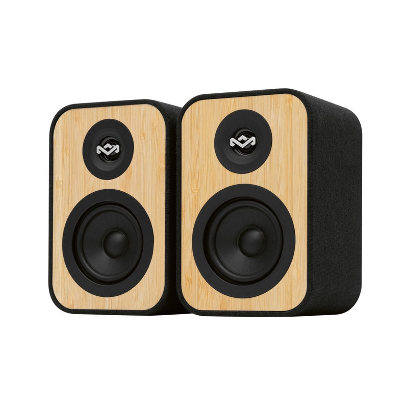 HOUSE OF MARLEY UPLIFT BT BOOKSHELF SPEAKERS SIGNATURE BLACK 846885011348