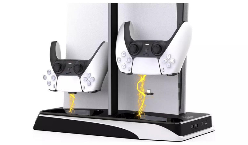 IMP TECH DLX+ LED MULTI FUNCTION CHARGER TOWER PS5 5060176365575