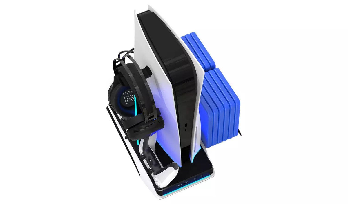 IMP TECH DLX+ LED MULTI FUNCTION CHARGER TOWER PS5 5060176365575
