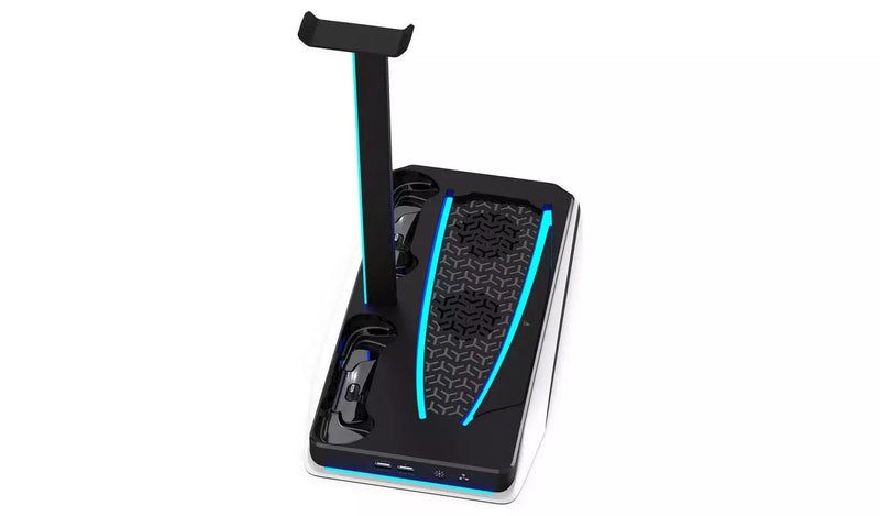 IMP TECH DLX+ LED MULTI FUNCTION CHARGER TOWER PS5 5060176365575