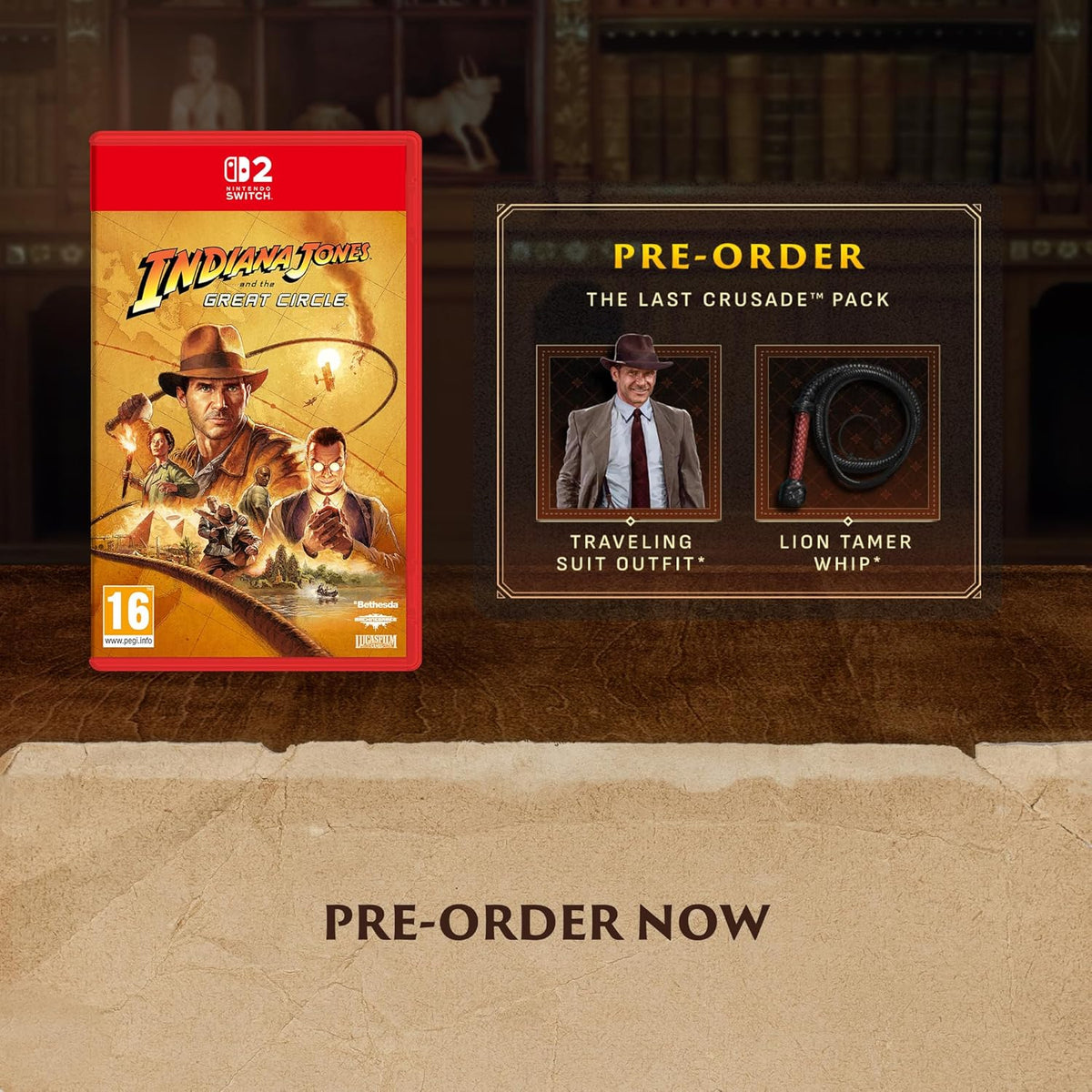 Indiana Jones And The Great Circle (Nintendo Switch 2) 196388816279
