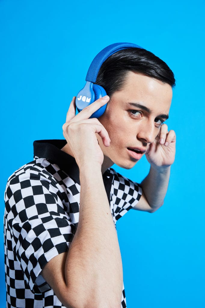 Jam Audio Been There On-ear Bluetooth Headphones - Blue 031262087829