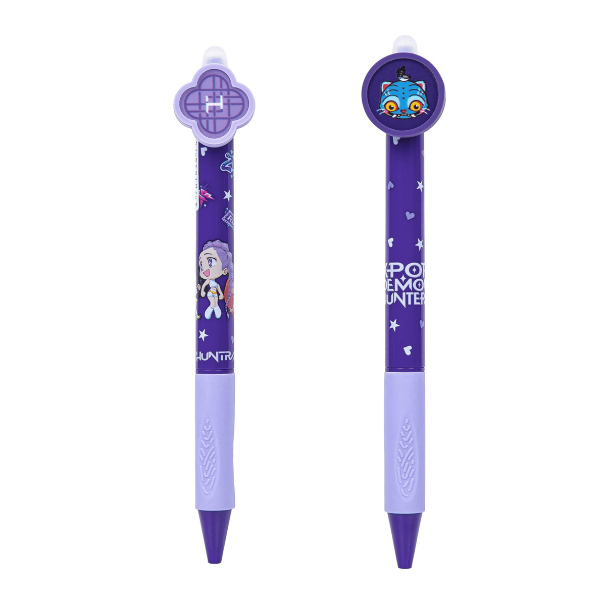 K-POP DEMON HUNTERS - STATIONERY COLLECTION - SET OF 2 ERASABLE GEL PENS 3701638741569