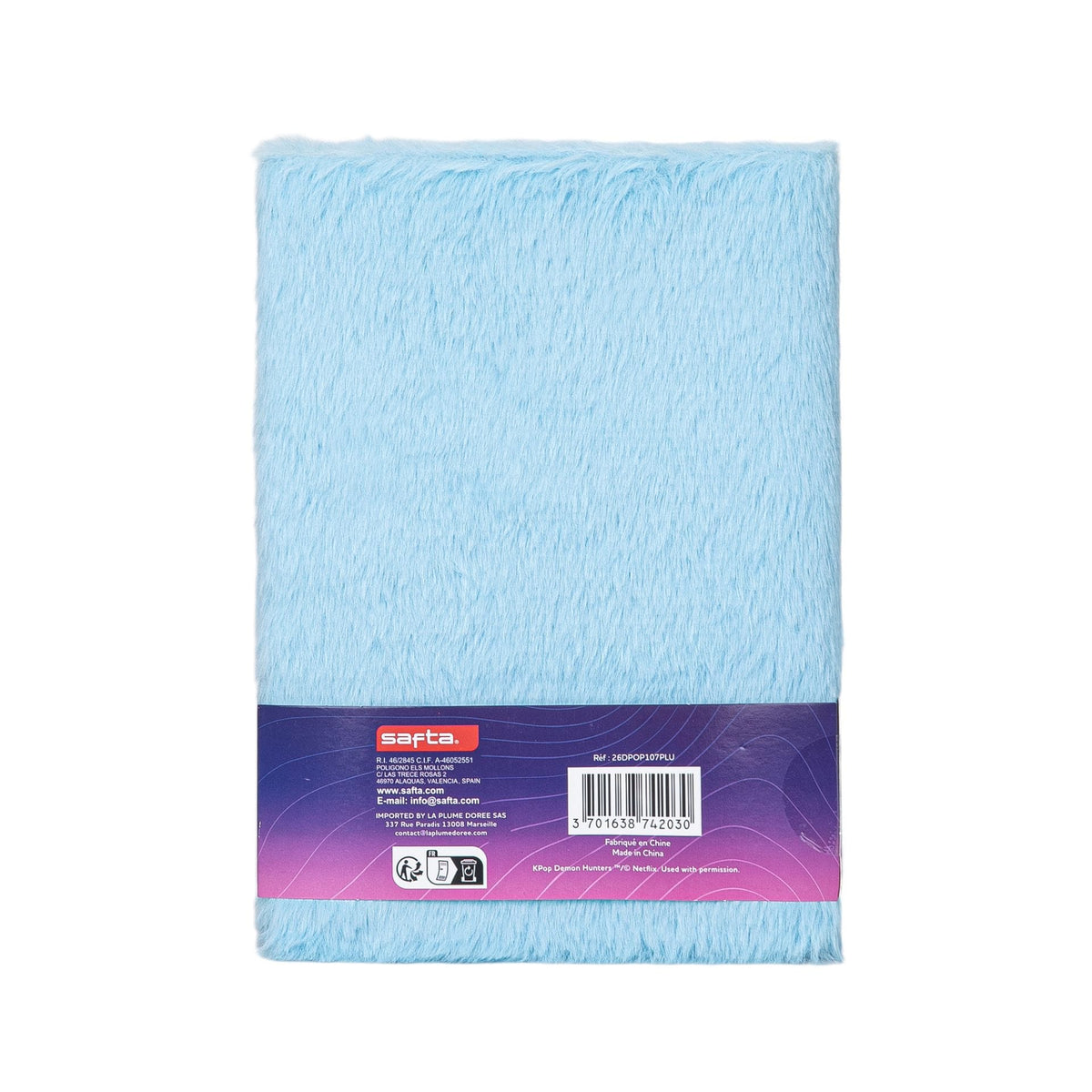 K-POP DEMON HUNTERS - STATIONERY COLLECTION - SHORT FLUFF NOTEBOOK A5 3701638742030