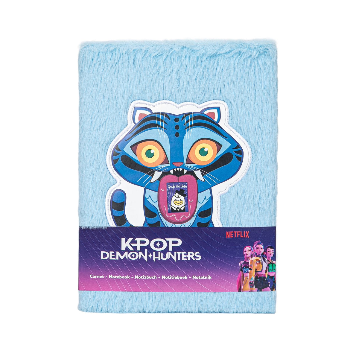 K-POP DEMON HUNTERS - STATIONERY COLLECTION - SHORT FLUFF NOTEBOOK A5 3701638742030