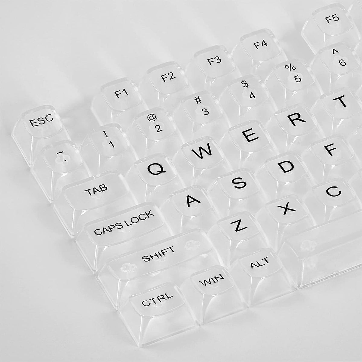 KEYBOARD KEYCAPS - REDRAGON CRYSTAL A135 - 147 pcs 6950376714626
