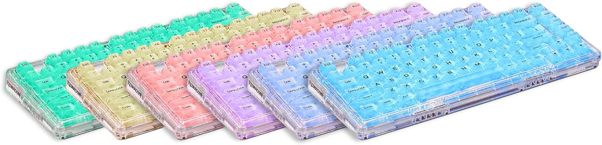 KEYBOARD KEYCAPS - REDRAGON CRYSTAL A135 - 147 pcs 6950376714626