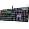 KEYBOARD - REDRAGON APAS K535-KB RGB WIRED MECHANICAL BLUE SWITCH 6950376771773