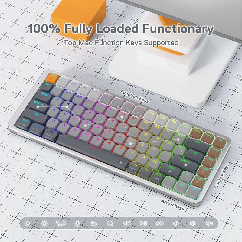 KEYBOARD - REDRAGON AZURE K652GG-RGB-PRO 6950376771599