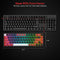 KEYBOARD - REDRAGON CASTOR K631RGB PRO WIRED/WIRELESS/BT MECHANICAL RED SWITCH 6950376710826