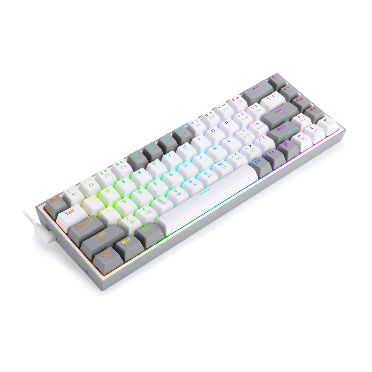 KEYBOARD - REDRAGON CASTOR K631WG-RGB WIRED RED SWITCH 6950376717351