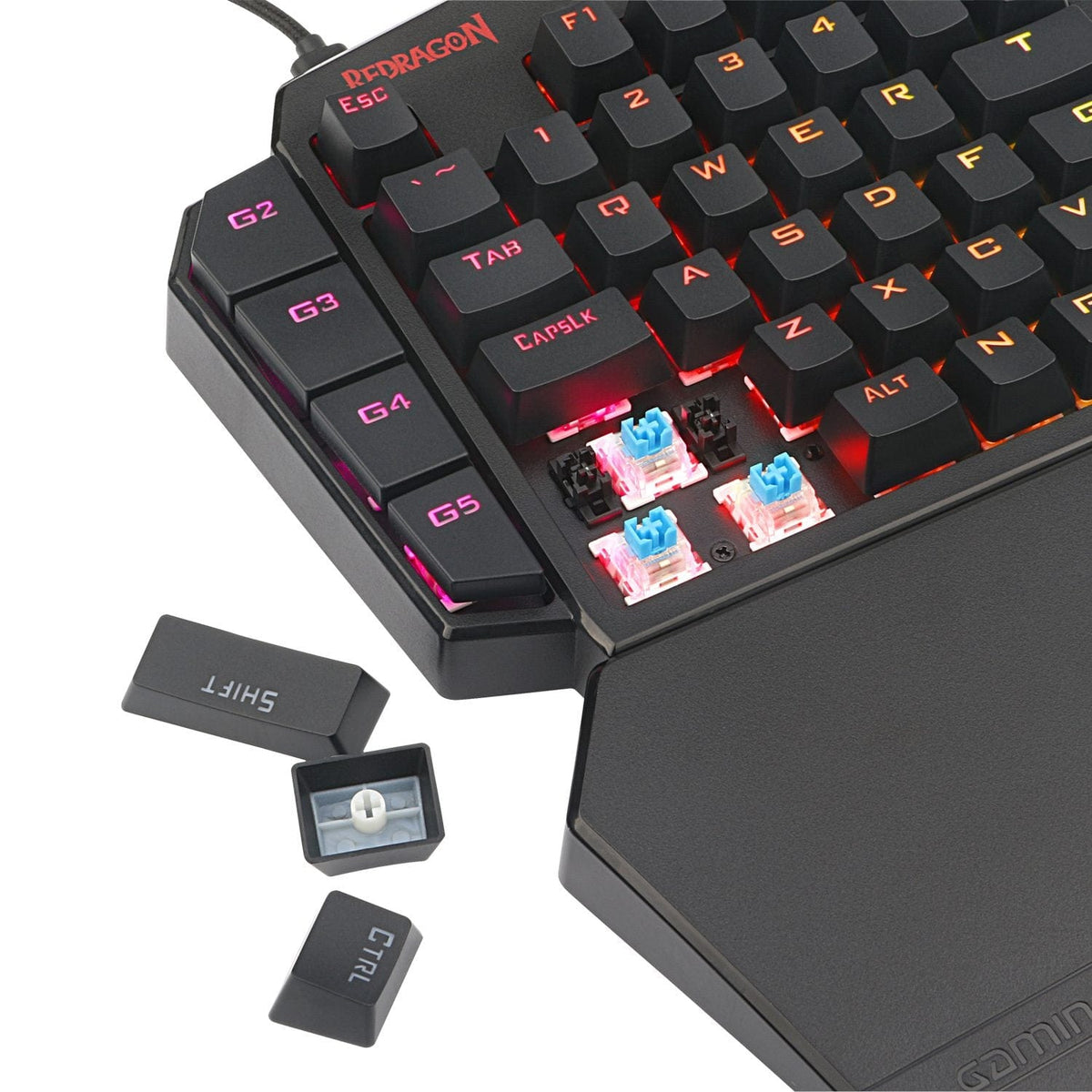 KEYBOARD - REDRAGON DITI ELITE K585RGB-KS WIRELESS MECHANICAL 6950376706508