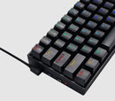 KEYBOARD - REDRAGON DRACONIC K530 RGB MECHANICAL - BROWN SWITCHES 6950376776969