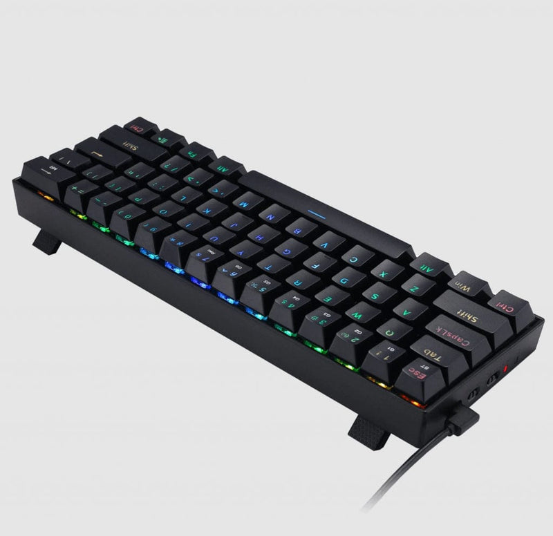 KEYBOARD - REDRAGON DRACONIC K530 RGB MECHANICAL - BROWN SWITCHES 6950376776969