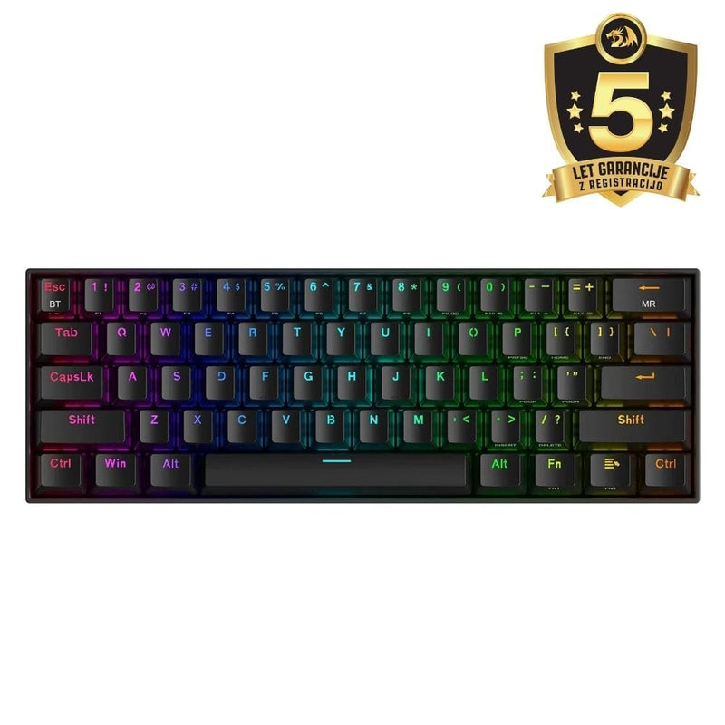 KEYBOARD - REDRAGON DRACONIC K530RGB PRO BT/WIRED MECANICAL SWITCH 6950376707826