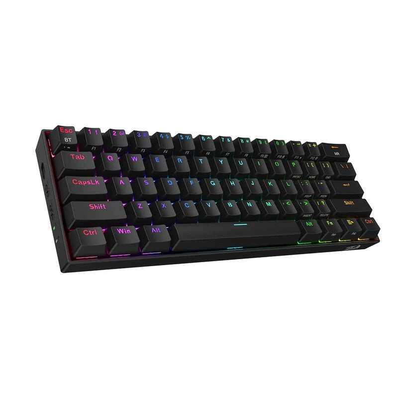 KEYBOARD - REDRAGON DRACONIC K530RGB PRO BT/WIRED MECHANICAL BROWN SWITCH 6950376707833