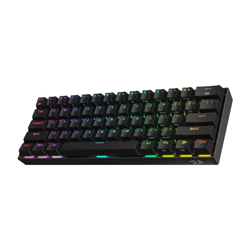 KEYBOARD - REDRAGON DRACONIC K530RGB PRO BT/WIRED MECHANICAL BROWN SWITCH 6950376707833