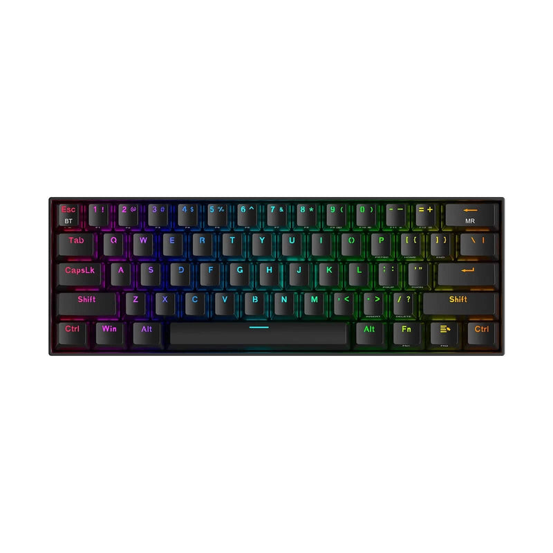 KEYBOARD - REDRAGON DRACONIC K530RGB PRO BT/WIRED MECHANICAL BROWN SWITCH 6950376707833