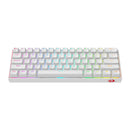 KEYBOARD - REDRAGON DRACONIC K530RGB PRO BT/WIRED MECHANICAL WHITE BROWN SWITCH 6950376707864