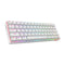 KEYBOARD - REDRAGON DRACONIC K530RGB PRO BT/WIRED MECHANICAL WHITE BROWN SWITCH 6950376707864
